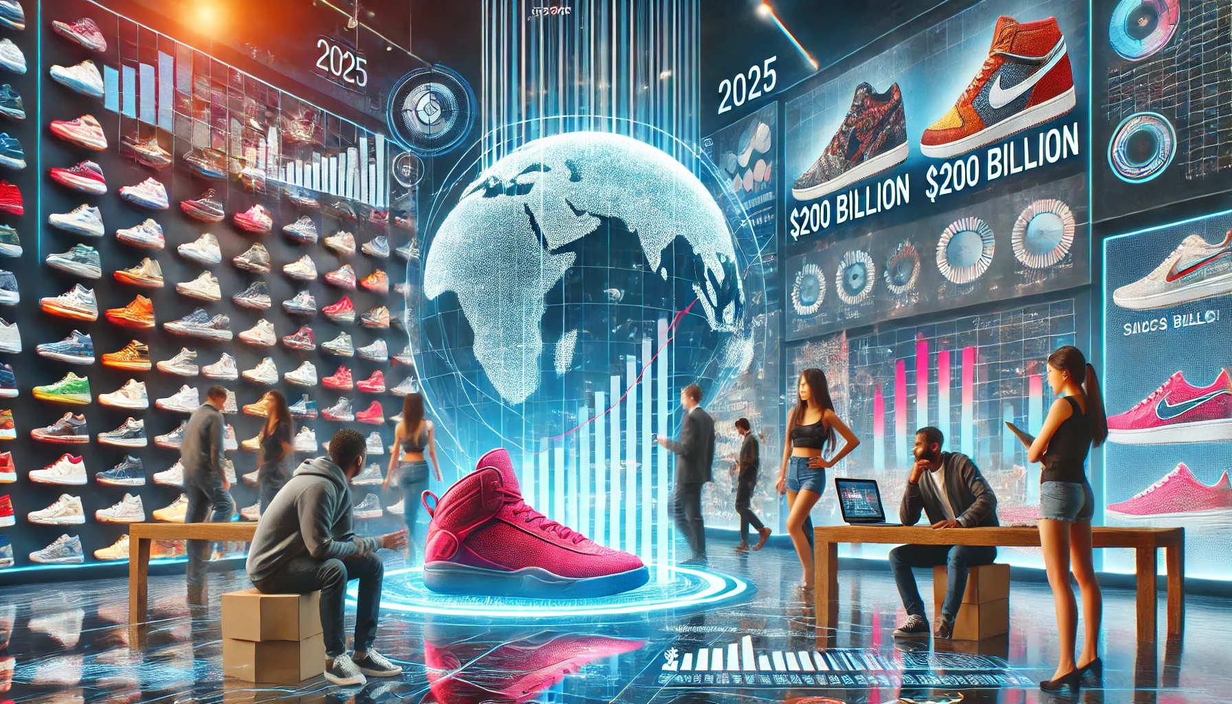 مبيعات الأحذية الرياضية العالمية تصل إلى 200 مليار دولار في عام 2025: نظرة متعمقة على صناعة الأحذية الرياضية المزدهرة